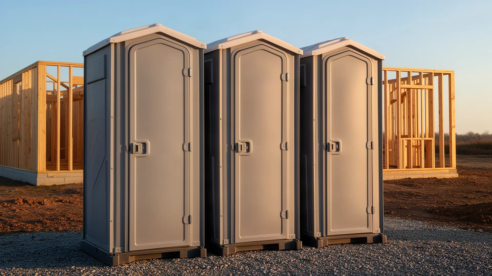 Clean porta potty unit from Stone Ranch Porta Potty Rental in Oakland, CA